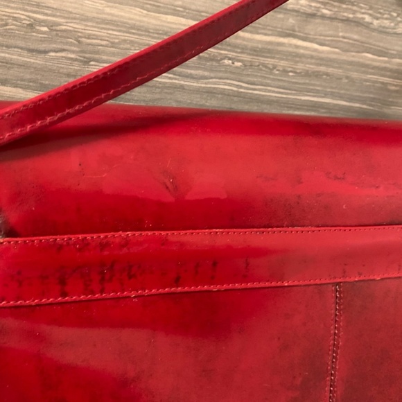 La Scala Vintage Red Purse - Picture 5 of 12